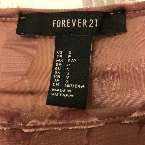 Velvet Sheer Bodysuit - Picture 8 of 12